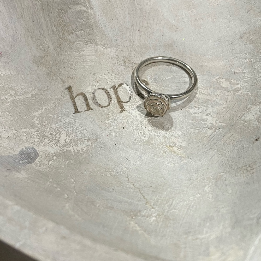 Pandora pink rose ring💕